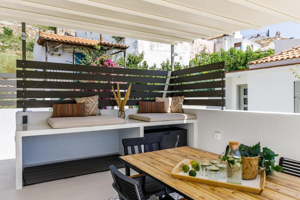 Breezy Rooftop House Bandar Skopelos Luaran gambar