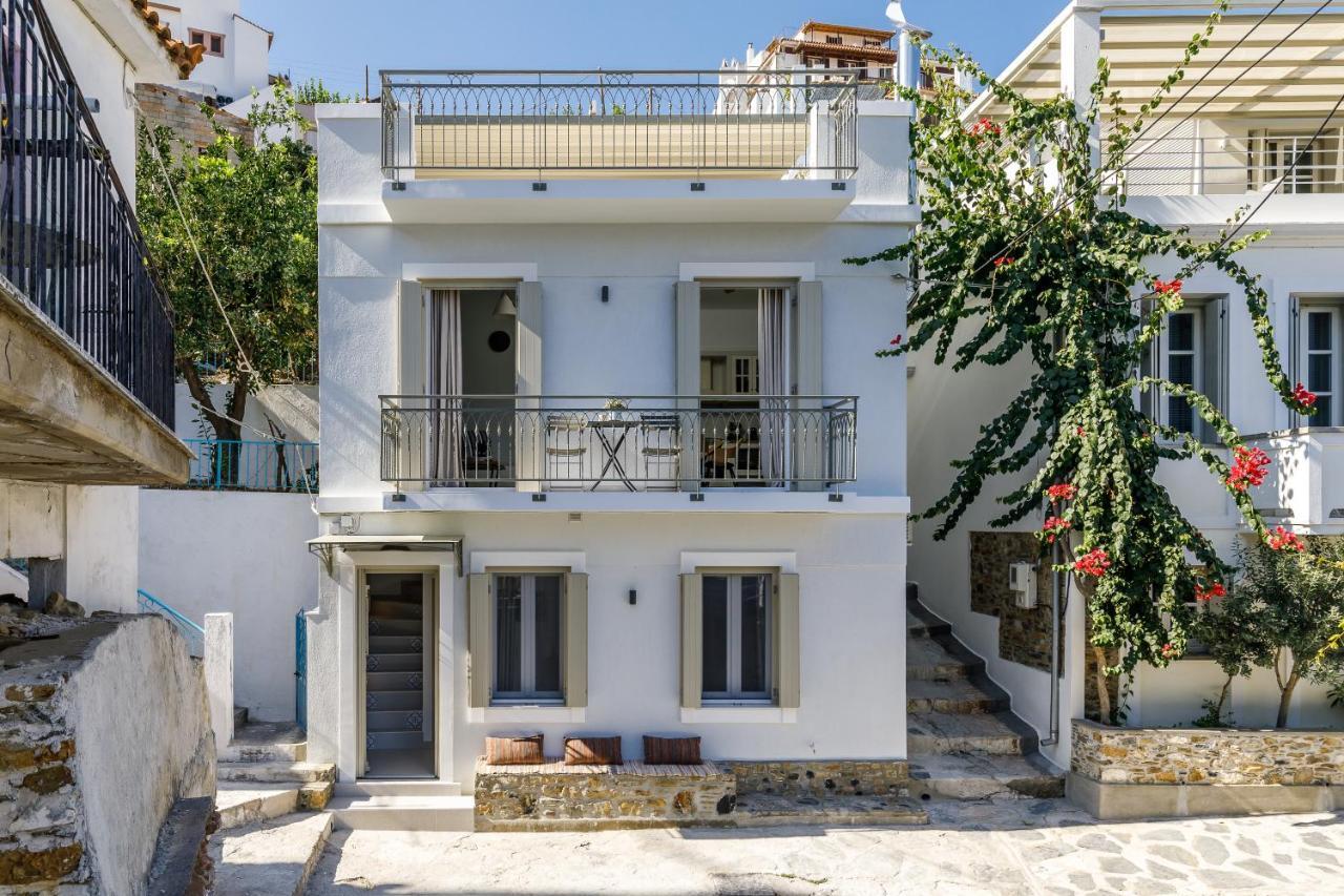 Breezy Rooftop House Bandar Skopelos Luaran gambar