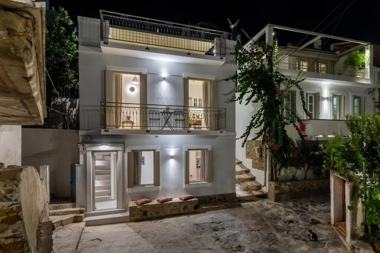 Breezy Rooftop House Bandar Skopelos Luaran gambar